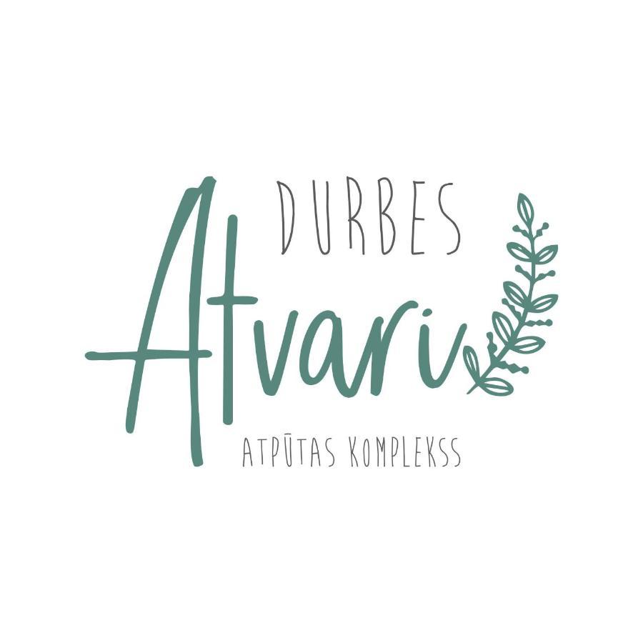 Durbes Atvari - Brivdienu Majas Ar Saunu Екстер'єр фото